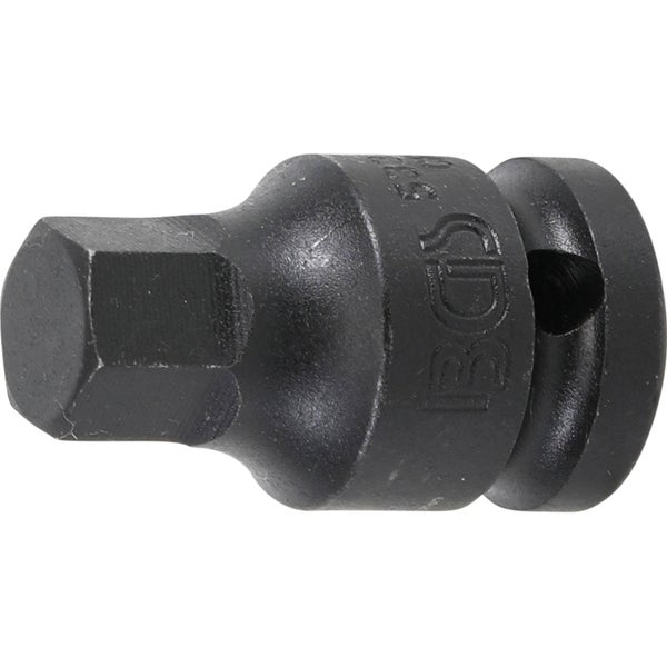 BGS Kraft-Bit-Einsatz Antrieb Innenvierkant 12,5 mm (1/2) Innensechskant 14 mm - 5485-14