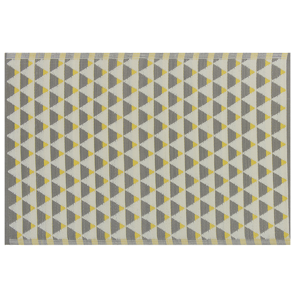 Outdoorteppich HISAR Grau 120 x 180 cm