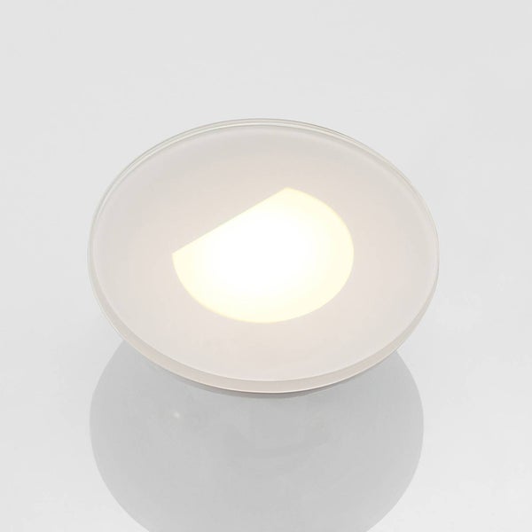 Arcchio LED Wandeinbaustrahler Vexi (Modern) in Weiß aus Aluminium (1 flammig, ) Wohnzimmerleuchte