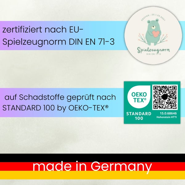 AMF Life Füllwatte, waschbar bis 95 Grad, zertifizierte Qualität, 500g