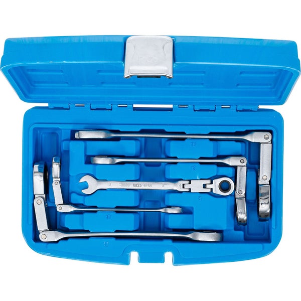 Ringmaulschlüssel-Satz in blauer Aufbewahrungsbox