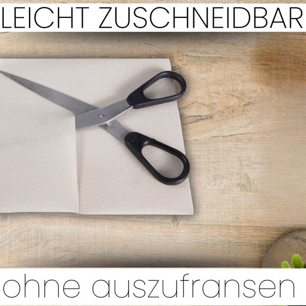 Sensalux Tischdeckenrolle 10m lang aus stoffähnlichem Vlies, 1,18 m x 10 m Creme