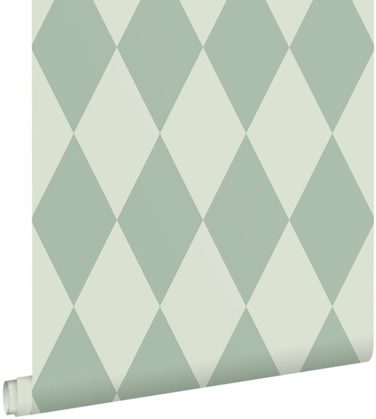 Tapetenrolle mit Rautenmuster