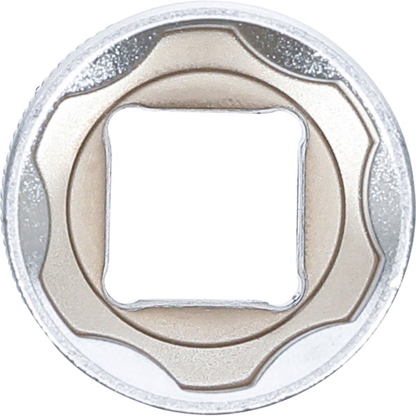 Steckschlüssel mit 21 Millimeter Schlüsselweite und 12,5 Millimeter Vierkantaufnahme