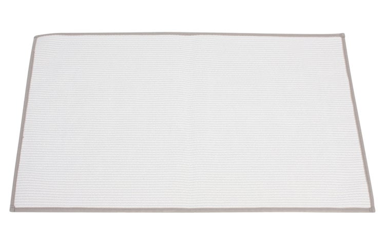 Rechteckige Abtropfmatte mit Rand
