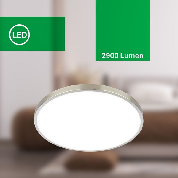LED Deckenlampe Deckenleuchte Wohnzimmer Energieeffizienz A Neutralweiß