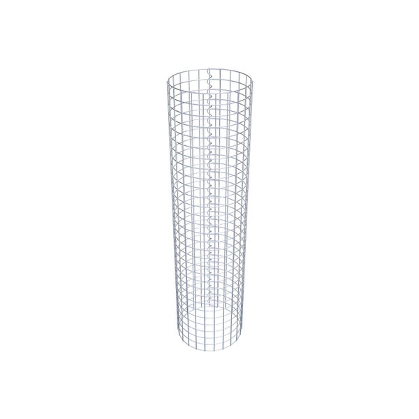 Gabionensäule Durchmesser 37 cm MW 5 x 5 cm rund - Höhe: 150 cm