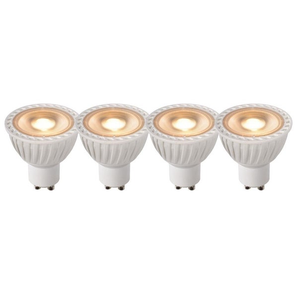 LED Leuchtmittel GU10 Reflektor - PAR16 in Weiß 5W 320lm 2200-3000K 4er-Pack
