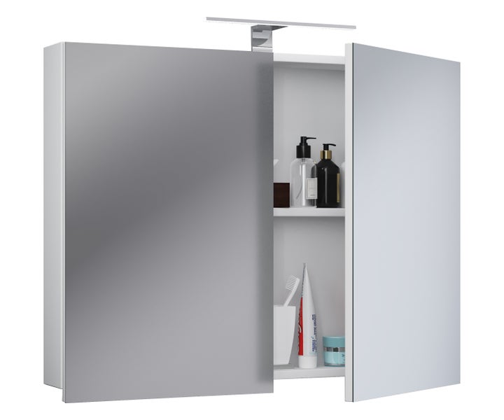 Spiegelschrank Spiegel Badezimmer Badinos 59x60 cm
