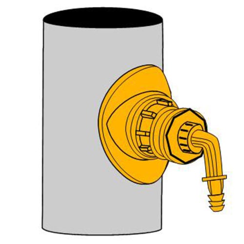 HAAS® Save-Kondensatanschluss Anett mit OHA-EASY-FIX, 5017