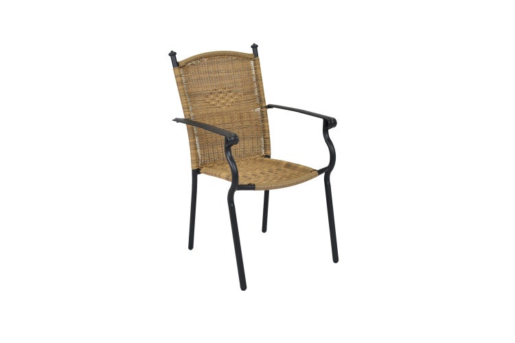 Roma Gartensessel, stapelbar, 2er Set, natur