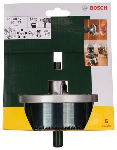 Bosch Sägekranz-Set, 5tlg., 60 - 92 mm - 2607019451