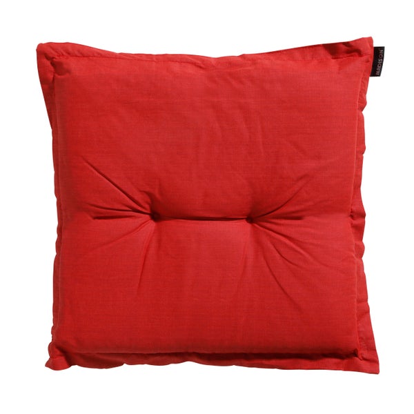 Sitzkissen Basic rot - Ca. 50x50 cm - 4er-Set