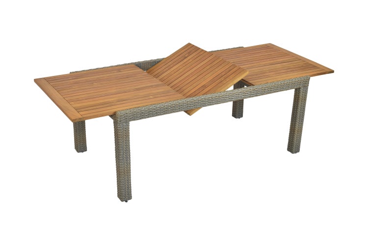 Gartentisch, ausziehbar, 180 (240) x 100 cm