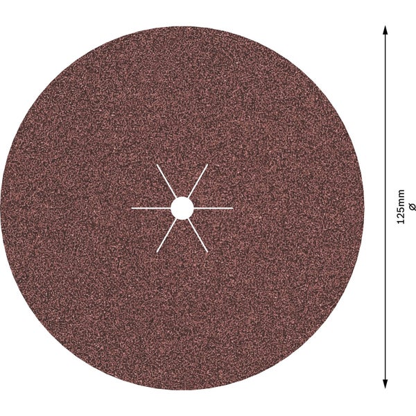 Schleifscheibe mit 125 mm Durchmesser