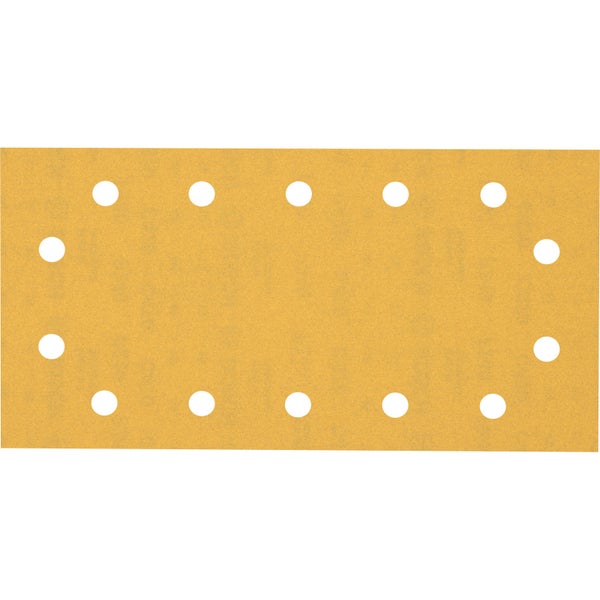 Bosch 50x Expert C470 Schleifpapier mit 14 Löchern für Schwingschleifer 115 x 230 mm G 240 - 2608900948