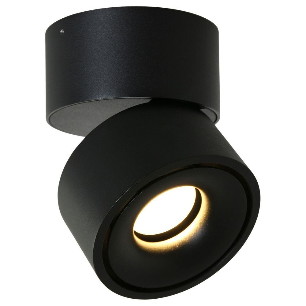 LED Spot Fez Black in Schwarz 8W 600lm