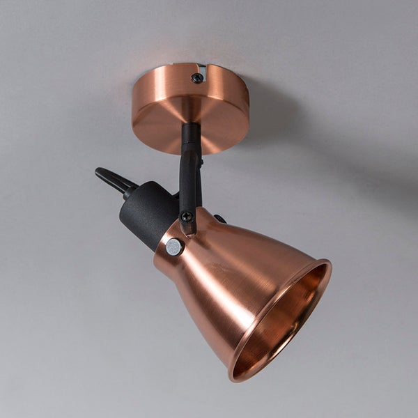 Deckenstrahler aus Metall, verstellbar