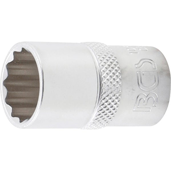 BGS Steckschlüssel-Einsatz Zwölfkant Antrieb Innenvierkant 12,5 mm (1/2) SW 16 mm - 10636