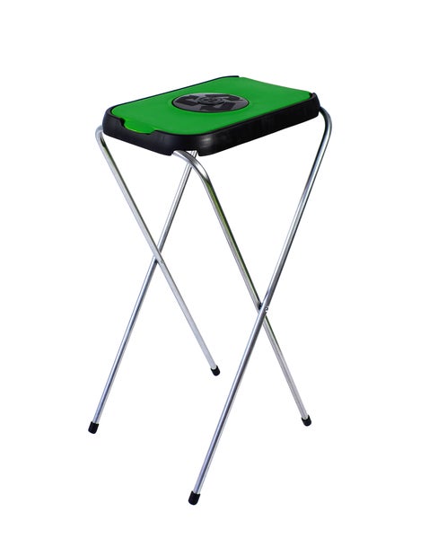 Müllsackständer SwingFix Grün 1x 120L Blauer Gelber Sack Einer Mülleimer Müllbeutelständer Müllsackhalter 120L