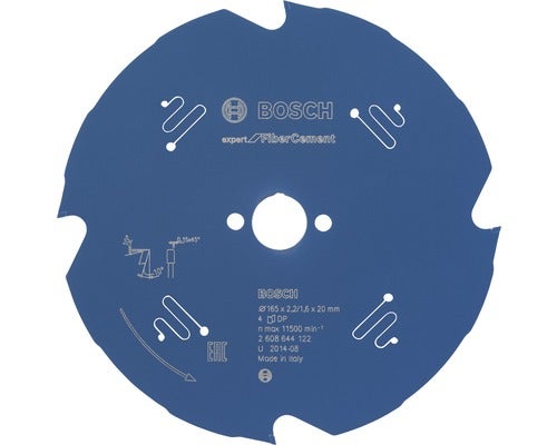 Kreissägeblatt Expert for Fibre Cement 165 x 20 x 2,2 mm, 4