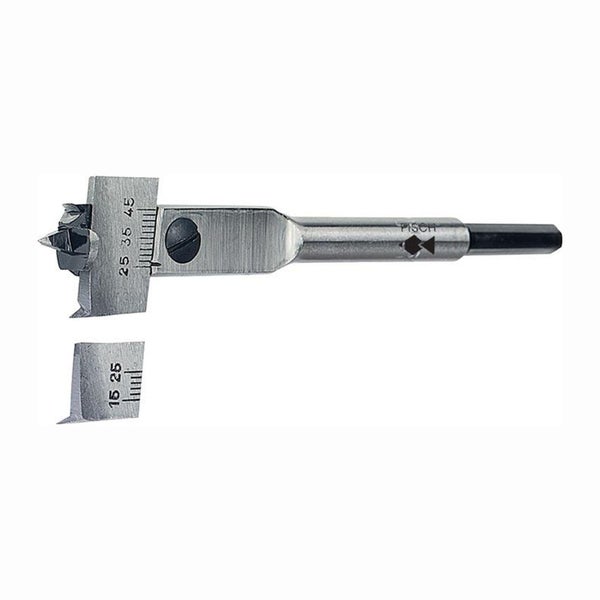 FISCH Zentrumbohrer Type 0500 Bohr-Ø 15 - 45 mm - 051215-045