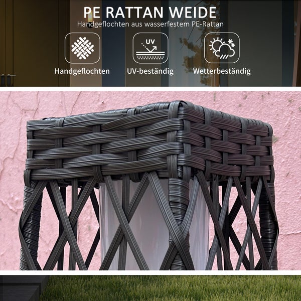 Symbolbild: Handgeflochten, UV-beständig, Wetterbeständig