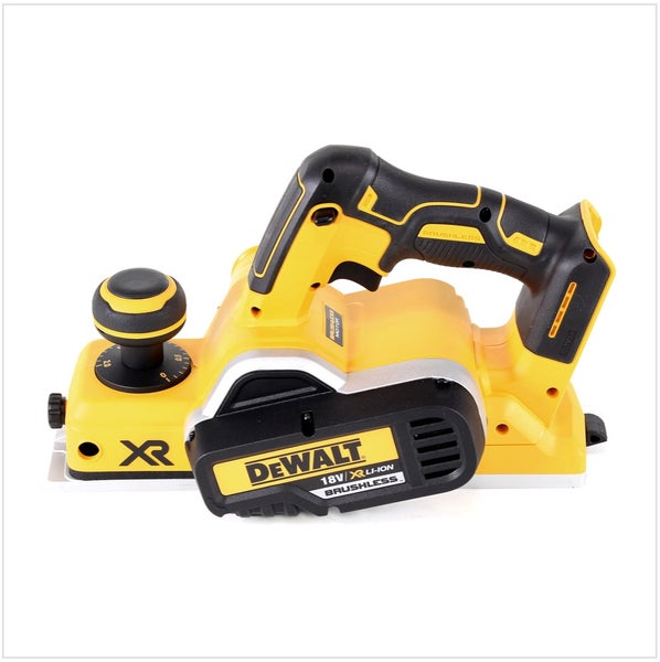 DeWalt Akku-Hobel XR 18 Volt bürstenlos für präzises Hobeln von Holz.