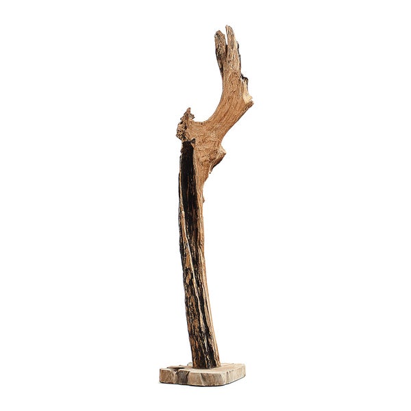 Skulptur TREIBGUT Unikat, 120-150 cm naturfarben