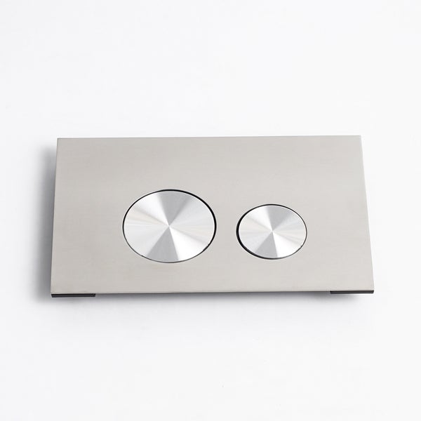 WC-Betätigungsplatte mit zwei Tasten für Spülmenge