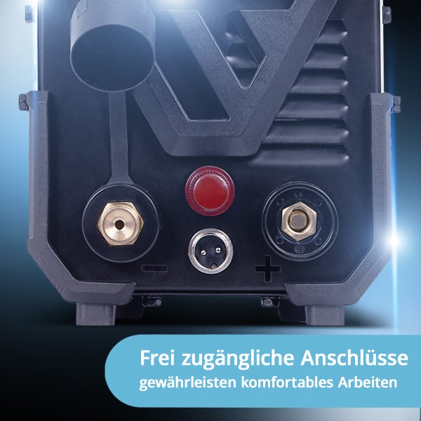 Anschlüsse eines Schweissgerätes