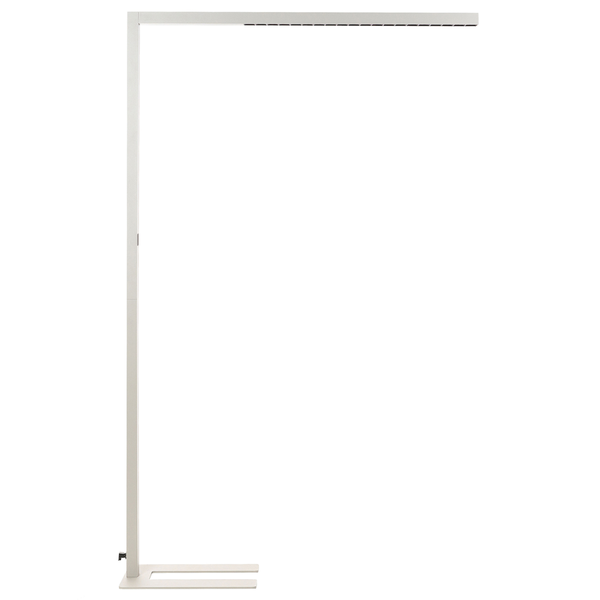 LED Stehlampe MENSA mit Bewegungsmelder Metall Silber