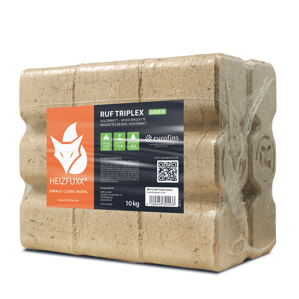 Heizfuxx RUF Triplex Green 10kg x 2 Gebinde 20kg