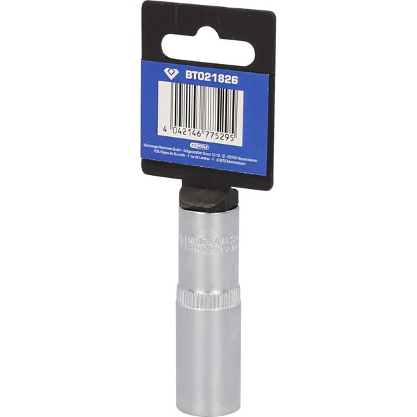 BRILLIANT TOOLS 3/8 Sechskant-Stecknuss lange Ausführung 14 mm - BT021826