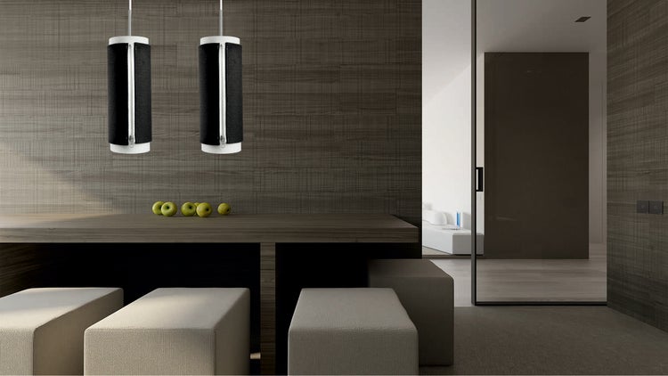 hängelampe pendelleuchte schwarz schmal klein wohnzimmer schlafzimmer lampe | Wohnzimmer Esszimmer Leuchte