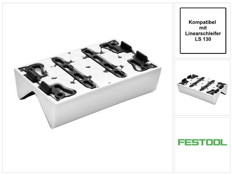 Festool SSH-STF-LS130-R6KV Radius Profilschuh ( 490163 ) Radius R6 konkav für Linearschleifer LS 130