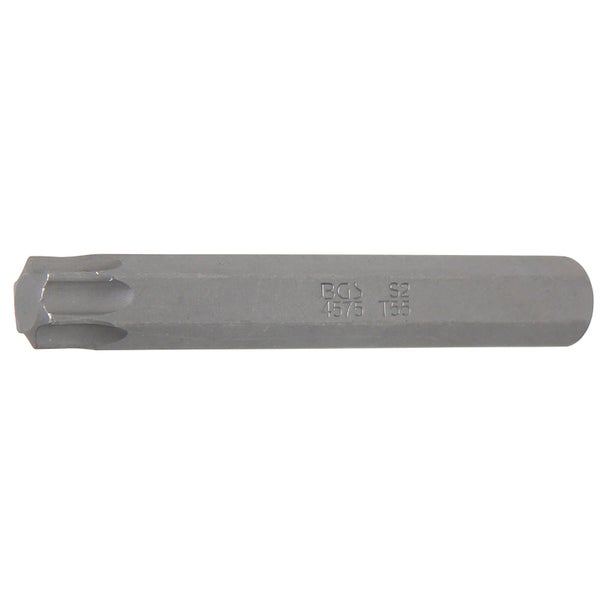 BGS Bit Länge 75 mm Antrieb Außensechskant 10 mm (3/8) T-Profil (für Torx) T55 - 4575