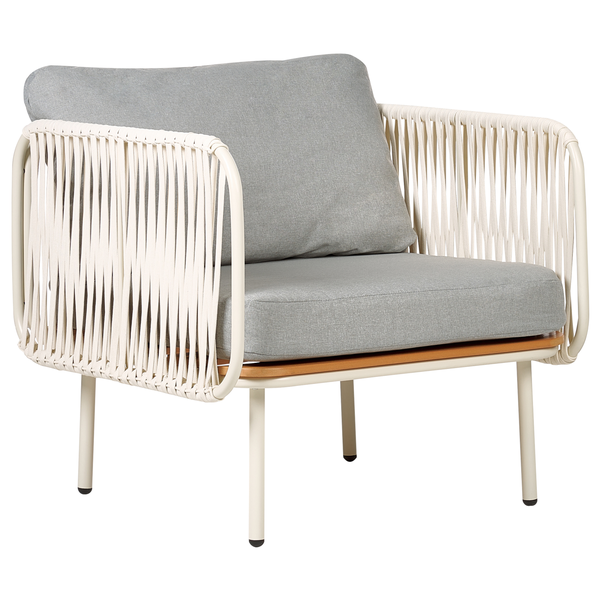 Gerollter Feuerwehrschlauch mit Storz-Kupplung