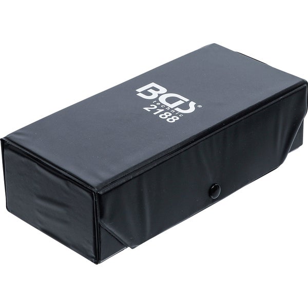 Digitales Tachometer mit Laser in schwarzer Box