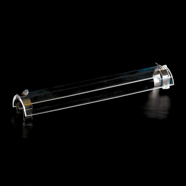 Schutzglas R7s klar Länge: 135mm für 118mm Stäbe Ersatzglas Glas Halogen Deckenfluter