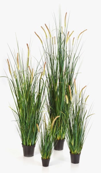 Künstliche Blume aus Textil in Gelb