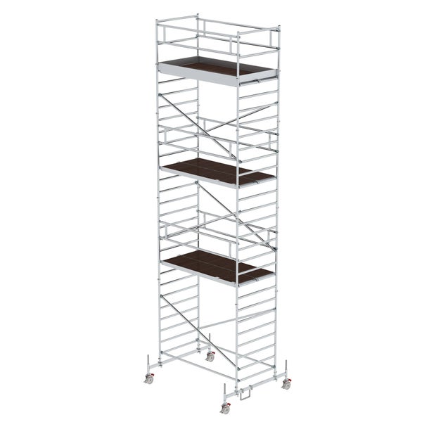 Rollgerüst mit drei Arbeitsplattformen