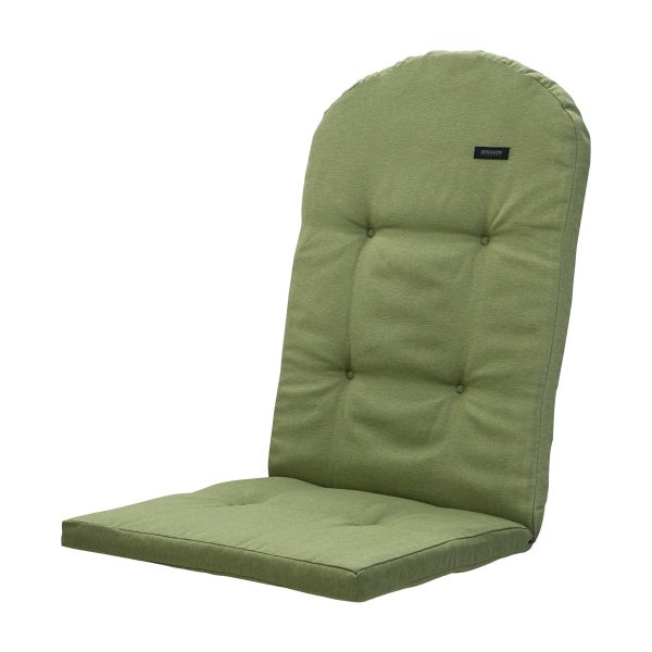 Hochlehnerauflage Bearchair Panama Salbei - Ca. 128x48 cm - 4er-Set