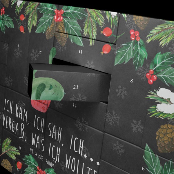 Mr. & Mrs. Panda Befüllbarer Adventskalender Kaktus Mama - Schwarz