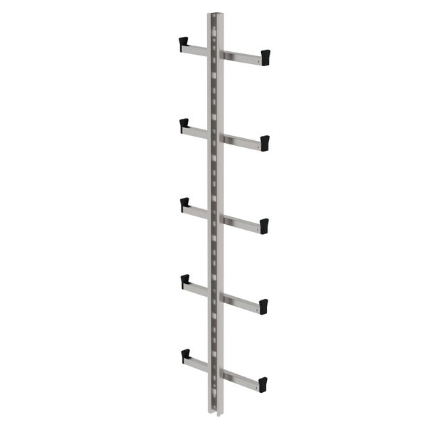 MUNK Einholmleiter Edelstahl V4A Länge 1,40m