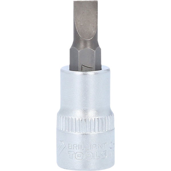 Schlitz-Bit mit Steckschlüsselaufnahme