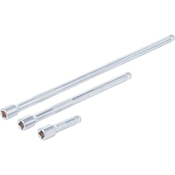 Verlängerungs-Satz für Steckschlüssel, aus Stahl, in verschiedenen Längen