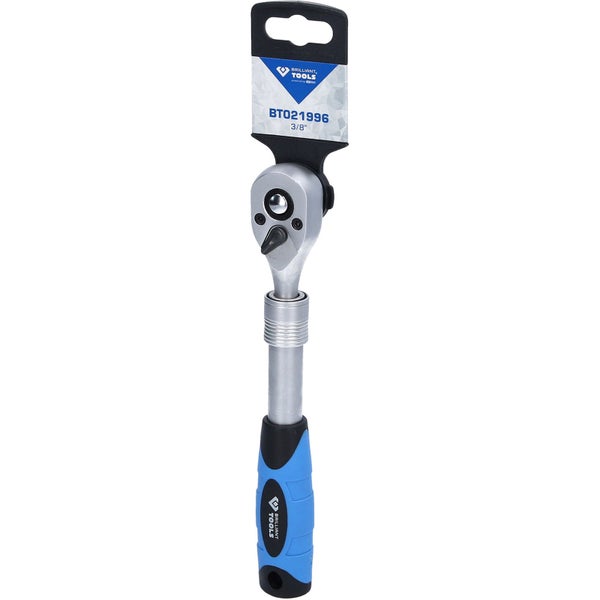 BRILLIANT TOOLS 3/8 Teleskop-Umschaltknarre (220 - 320 mm) - BT021996