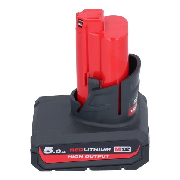 Milwaukee M12 Akku 5,0 Amperestunden High Output Redlithium Lithium-Ionen-Akku für Elektrowerkzeuge.