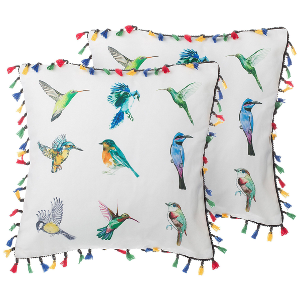 Dekokissen 2er Set MALLOW 45 x 45 cm Bunt